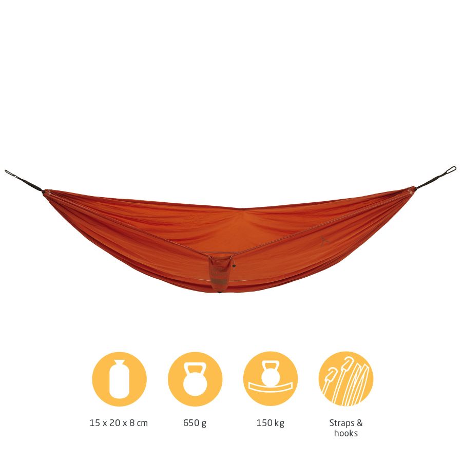 Гамак туристический Grand Canyon Bass Hammock Double 320x230 см Оранжевый