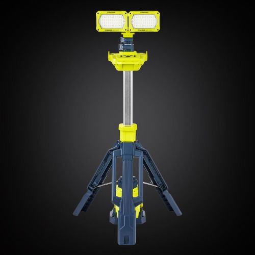 Прожектор профессиональный Mactronic Tower Beam PFL0300 12000 лм Powerbank IP66 Желтый