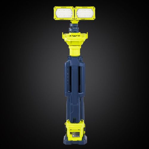 Прожектор профессиональный Mactronic Tower Beam PFL0300 12000 лм Powerbank IP66 Желтый