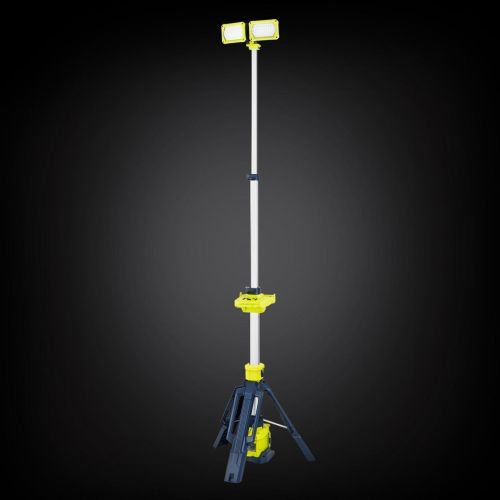 Прожектор профессиональный Mactronic Tower Beam PFL0300 12000 лм Powerbank IP66 Желтый