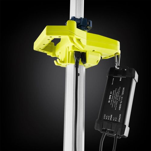 Прожектор профессиональный Mactronic Tower Beam PFL0300 12000 лм Powerbank IP66 Желтый