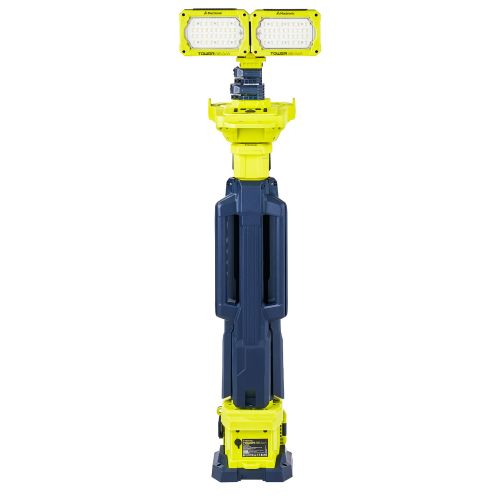 Прожектор профессиональный Mactronic Tower Beam PFL0300 12000 лм Powerbank IP66 Желтый
