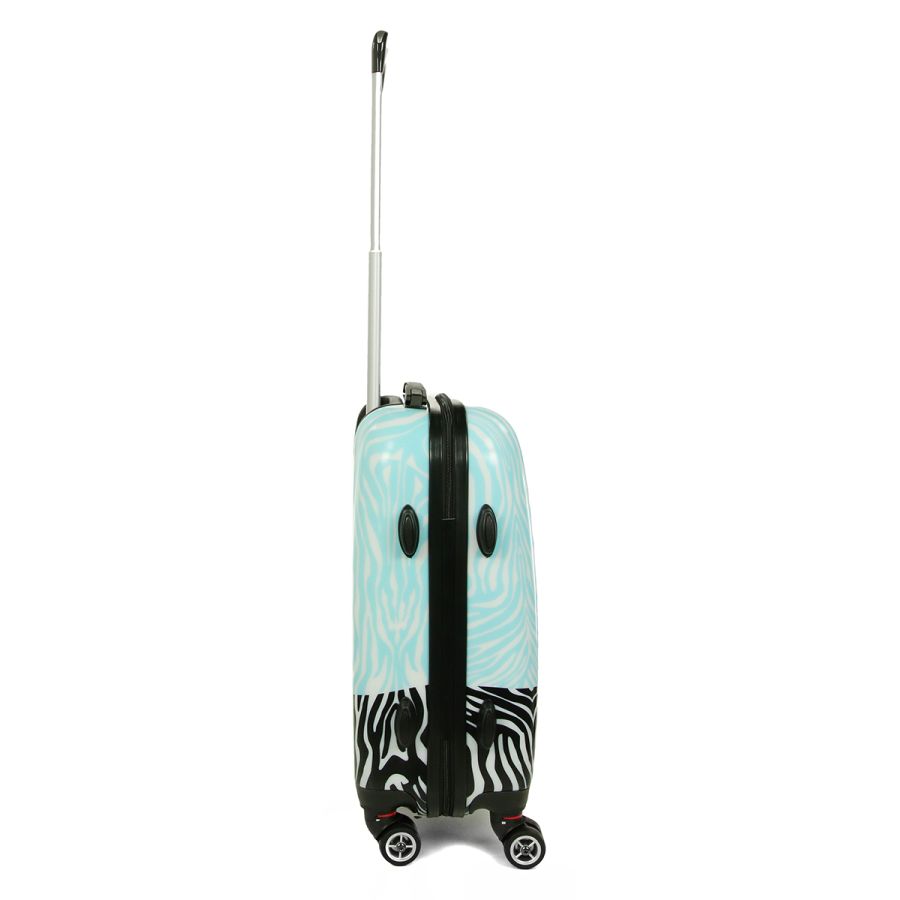 Чемодан Средний (М)  Worldline Airtex 809 Zebra 60 л 64x45x26 см Разноцветный