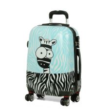 Чемодан Большой (L) Worldline Airteх 809 Zebra 90 л 74×51×30 см Разноцветный