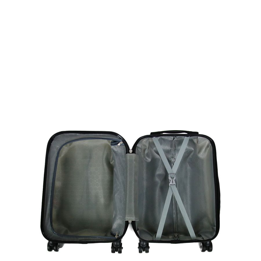 Чемодан Большой (L) Worldline Airtex 809 Zebra 90 л 74×51×30 см Разноцветный