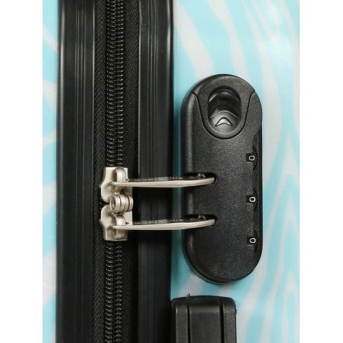 Чемодан Большой (L) Worldline Airtex 809 Zebra 90 л 74×51×30 см Разноцветный