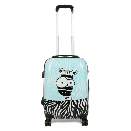 Чемодан Большой (L) Worldline Airtex 809 Zebra 90 л 74×51×30 см Разноцветный