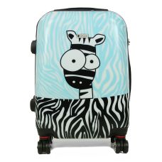 Чемодан Большой (L) Worldline Airteх 809 Zebra 90 л 74×51×30 см Разноцветный