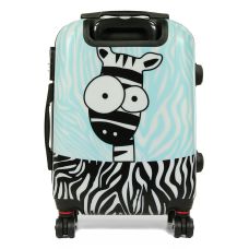 Чемодан Большой (L) Worldline Airteх 809 Zebra 90 л 74×51×30 см Разноцветный