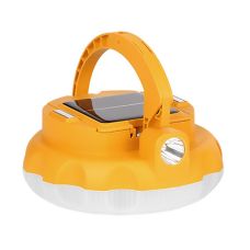 Светодиодная LED лампа-фонарь с солнечной панелью и аккумуляторами NG200 Желтый