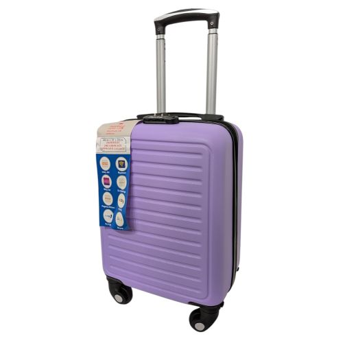 Чемодан Easy Move 004 мини XS ABS-пластик 40×30×20 см Сиреневый
