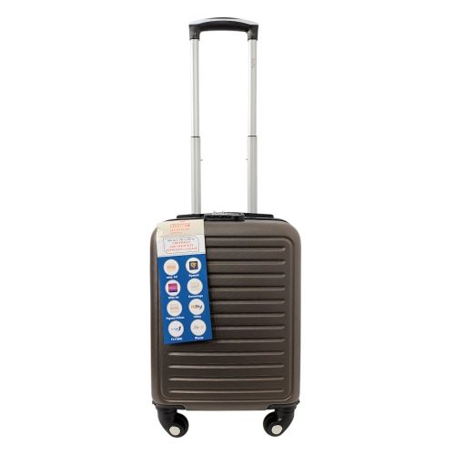 Чемодан Easy Move 004 мини XS ABS-пластик 40×30×20 см Коричневый