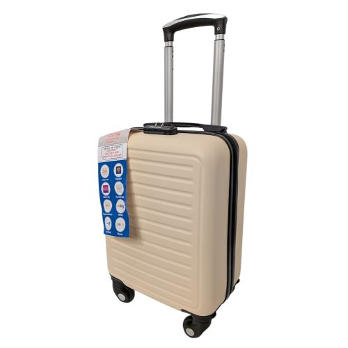 Чемодан Easy Move 004 мини XS ABS-пластик 40×30×20 см Кремовый