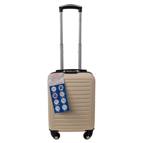 Чемодан Easy Move 004 мини XS ABS-пластик 40×30×20 см Кремовый