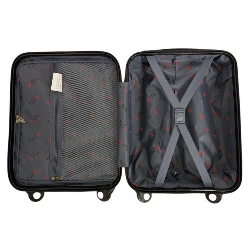 Чемодан Easy Move 004 мини XS ABS-пластик 40×30×20 см Малиновый