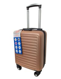 Чемодан Easy Move 004 мини XS ABS-пластик 40×30×20 см Розовое золото