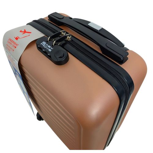 Чемодан Easy Move 004 мини XS ABS-пластик 40×30×20 см Розовое золото