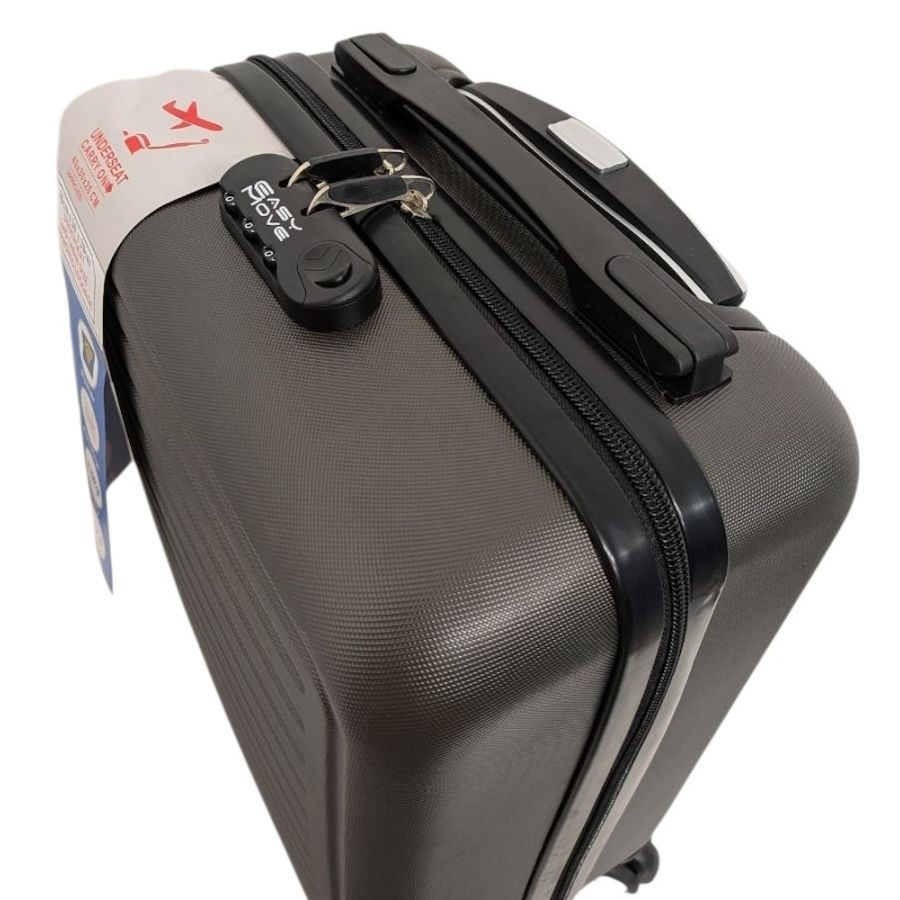 Чемодан Easy Move 004 мини XS ABS-пластик 40×30×20 см Серый