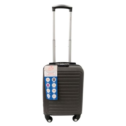 Чемодан Easy Move 004 мини XS ABS-пластик 40×30×20 см Серый