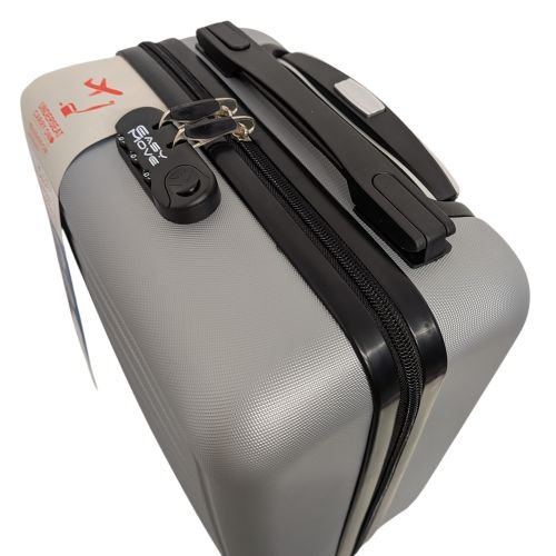 Чемодан Easy Move 004 мини XS ABS-пластик 40×30×20 см Серебряный