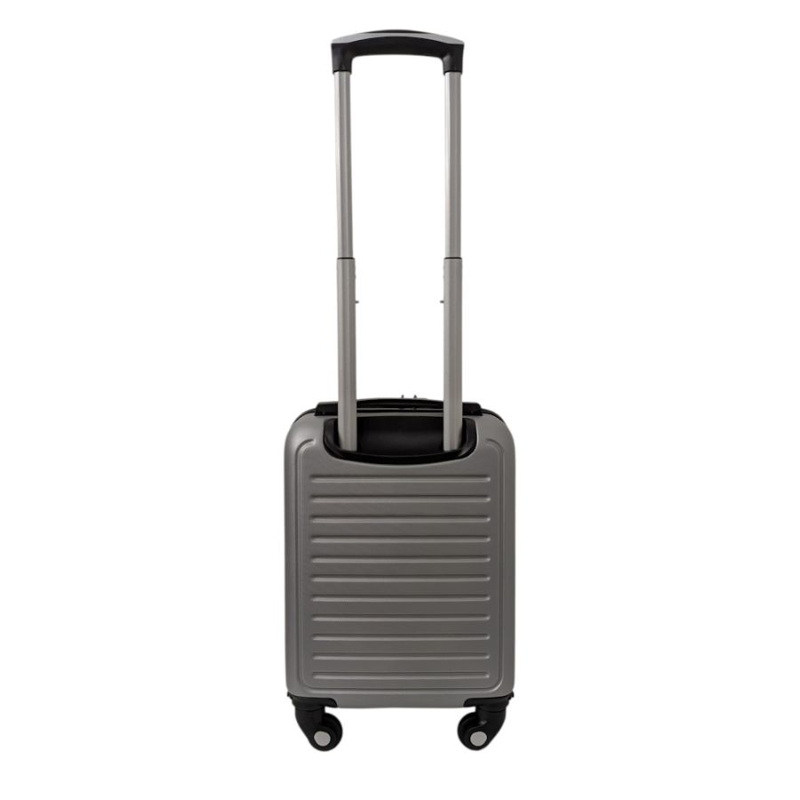 Чемодан Easy Move 004 мини XS ABS-пластик 40×30×20 см Серебряный