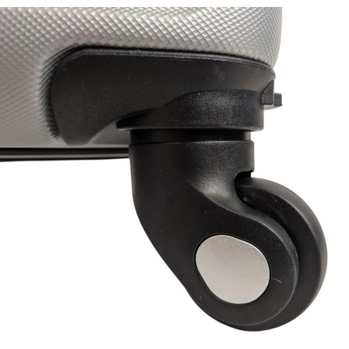 Чемодан Easy Move 004 мини XS ABS-пластик 40×30×20 см Серебряный