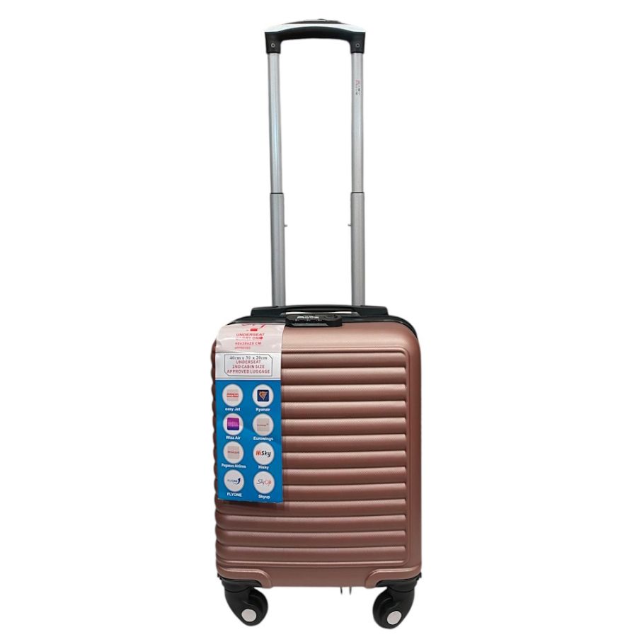 Чемодан Easy Move 005 мини XS 40x30x20 см ABS пластик Розовое золото