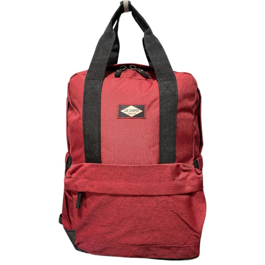 Рюкзак Lee Cooper 41642 полиэстер водонепроницаемый отделение для ноутбука Красный