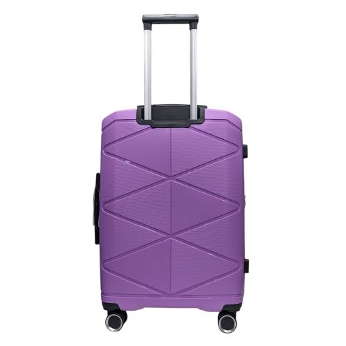 Чемодан большой L Madisson Snowball 51304 полипропилен Сиреневый