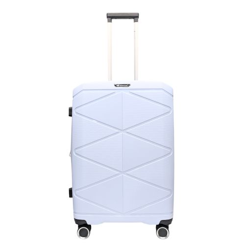 Чемодан большой L Madisson Snowball 51304 полипропилен Голубой