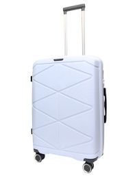 Чемодан средний Madisson Snowball 51304 полипропилен M Голубой