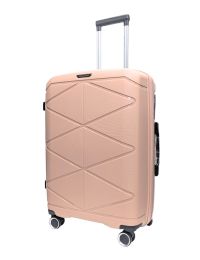 Чемодан большой L Madisson Snowball 51304 полипропилен Розовое золото