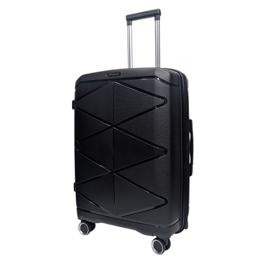Чемодан большой L Madisson Snowball 51304 полипропилен Черный
