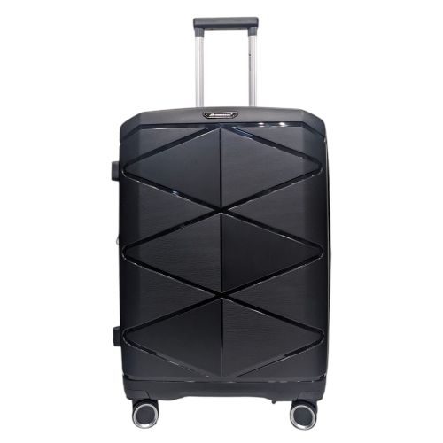 Чемодан большой L Madisson Snowball 51304 полипропилен Черный