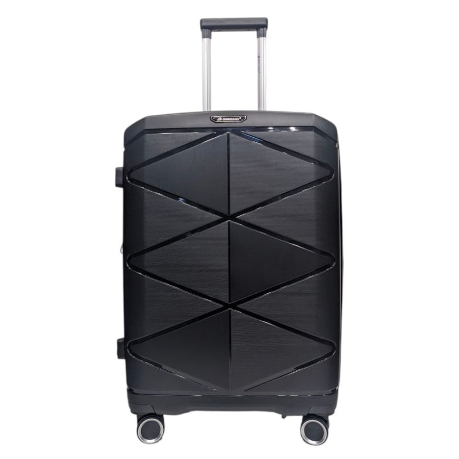 Чемодан большой L Madisson Snowball 51304 полипропилен Черный