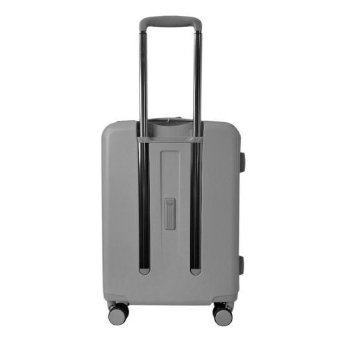 Чемодан маленький Airtex 229 полипропилен 54×38×20 см Серебряный