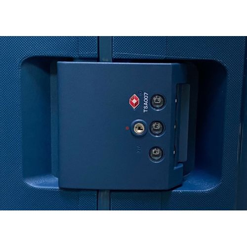 Чемодан маленький Airtex 229 полипропилен 54×38×20 см Морская волна