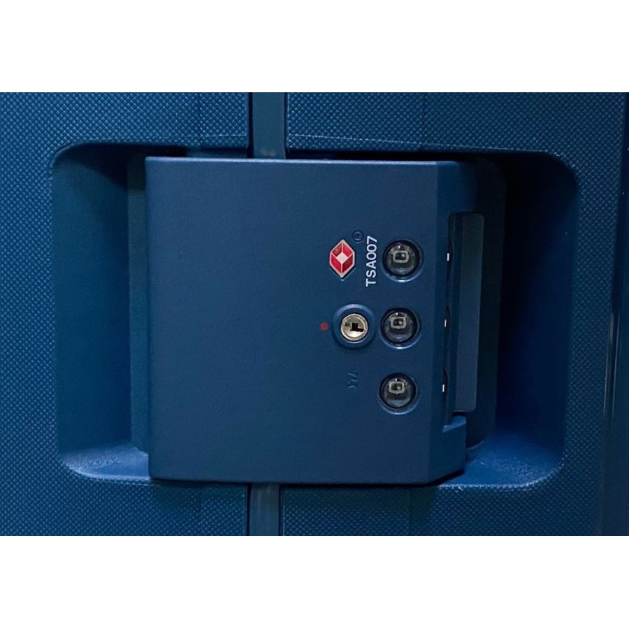 Чемодан маленький Airtex 229 полипропилен 54×38×20 см Морская волна