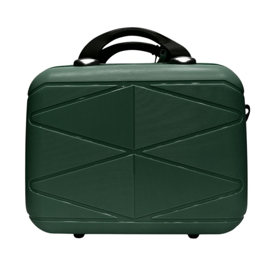 Бьюти-кейс Madisson Snowball 51304 полипропилен Темно-зеленый