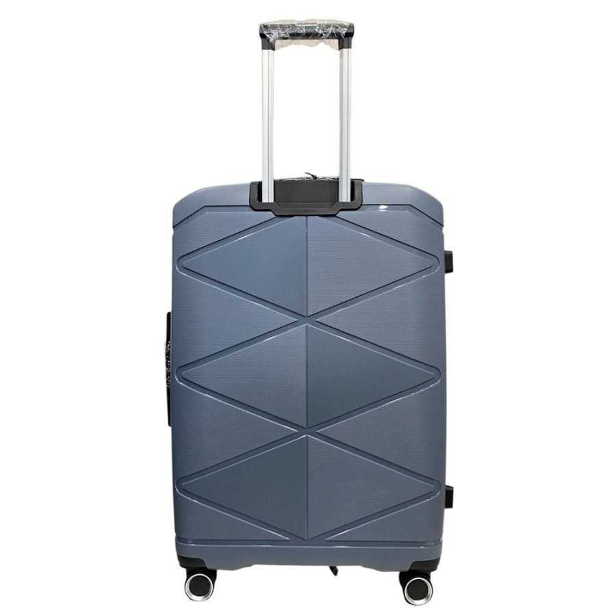 Чемодан большой Madisson Snowball 51304 полипропилен 75х50х30 см 105+17 л Серый