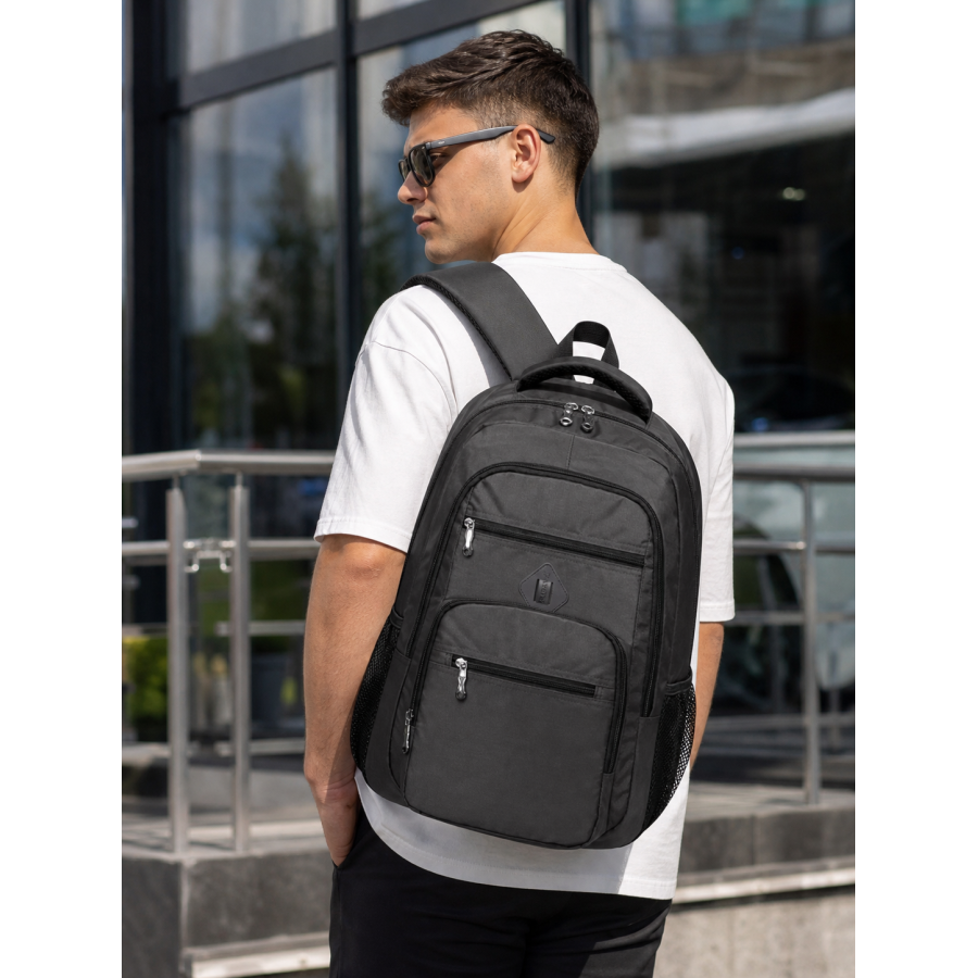 Рюкзак Airtex 712 полиэстер 46х32х20 см 25 л Серый