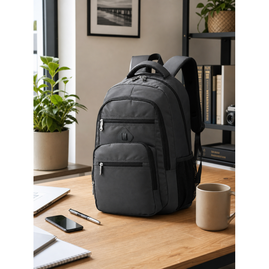 Рюкзак Airtex 712 полиэстер 46х32х20 см 25 л Серый