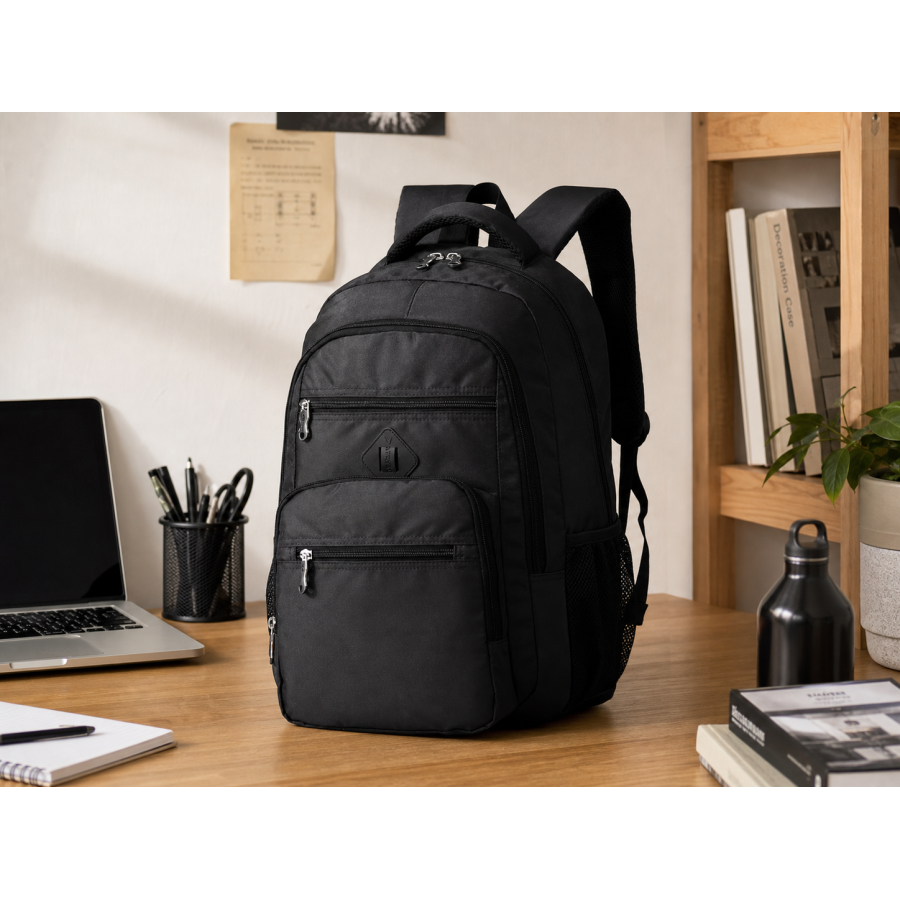 Рюкзак Airtex 712 полиэстер 46х32х20 см 25 л Черный