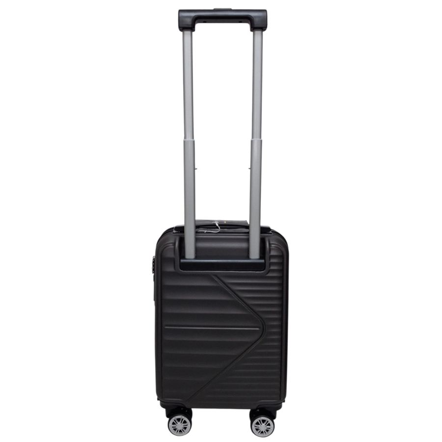 Чемодан Carbon 66101 маленький для ручной клади мини XS 40x30x20 см ABS-пластик Серый