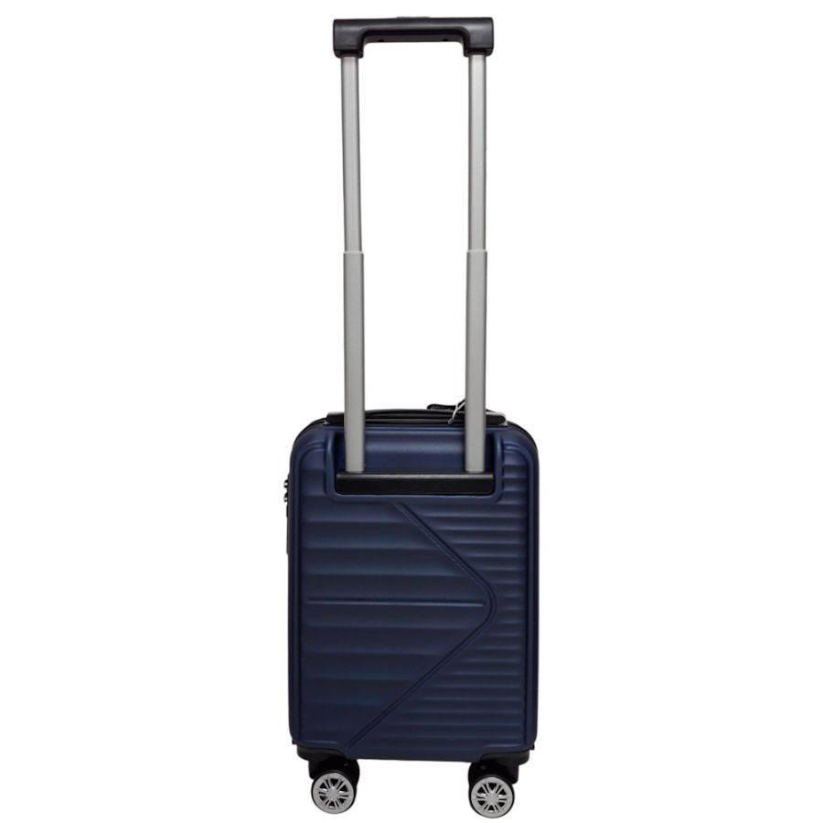 Чемодан Carbon 66101 маленький для ручной клади мини XS 40x30x20 см ABS-пластик Темно-синий