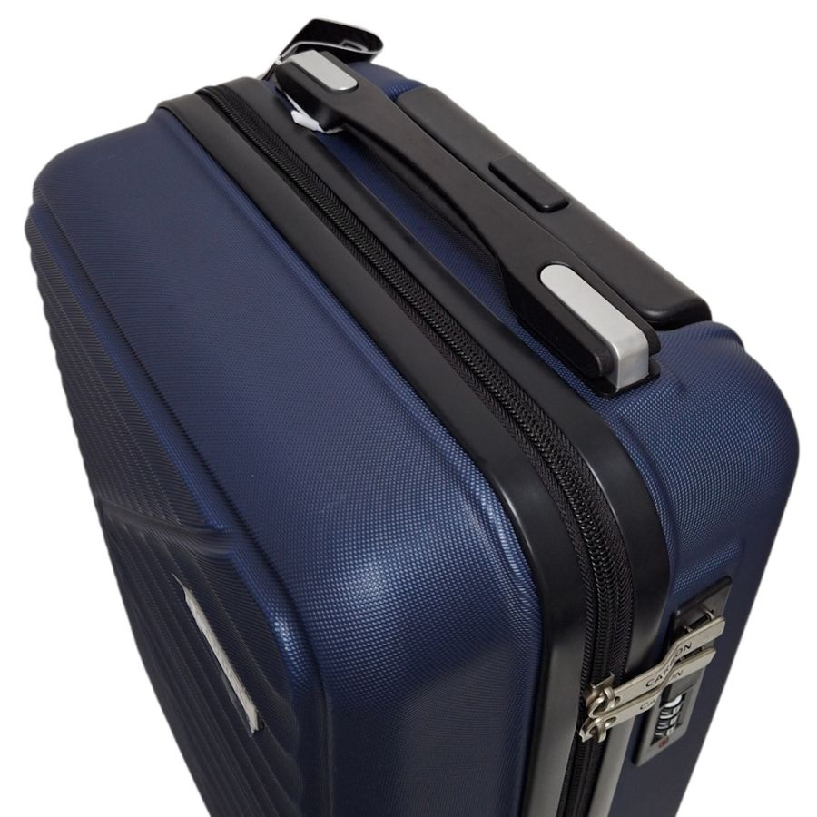 Чемодан Carbon 66101 маленький для ручной клади мини XS 40x30x20 см ABS-пластик Темно-синий