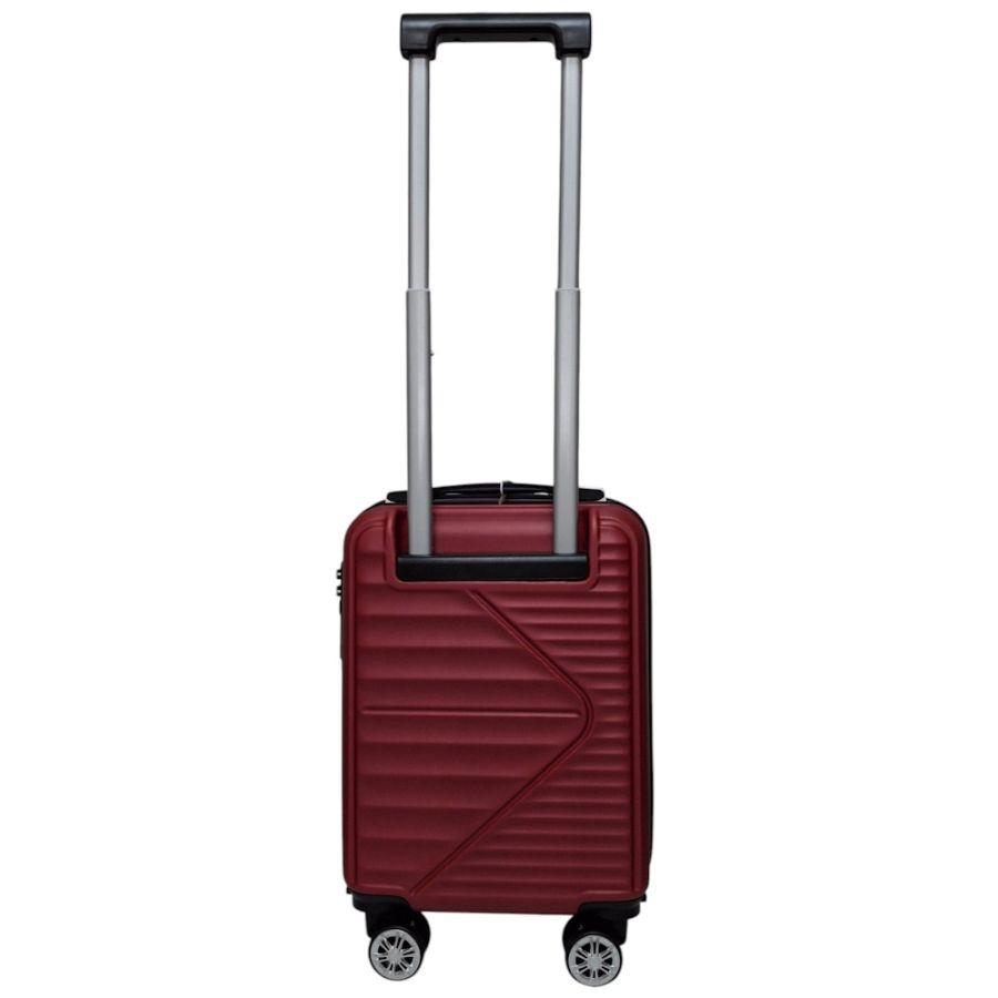 Чемодан Carbon 66101 маленький для ручной клади мини XS 40x30x20 см ABS-пластик Красный