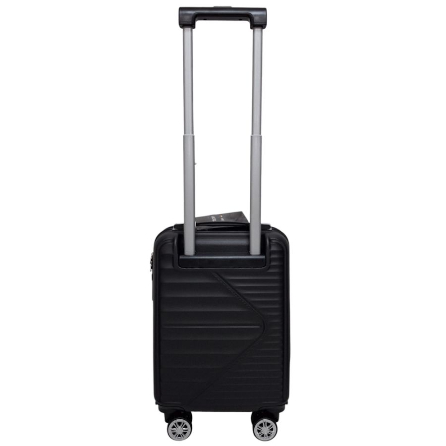 Чемодан Carbon 66101 маленький для ручной клади мини XS 40x30x20 см ABS-пластик Черный