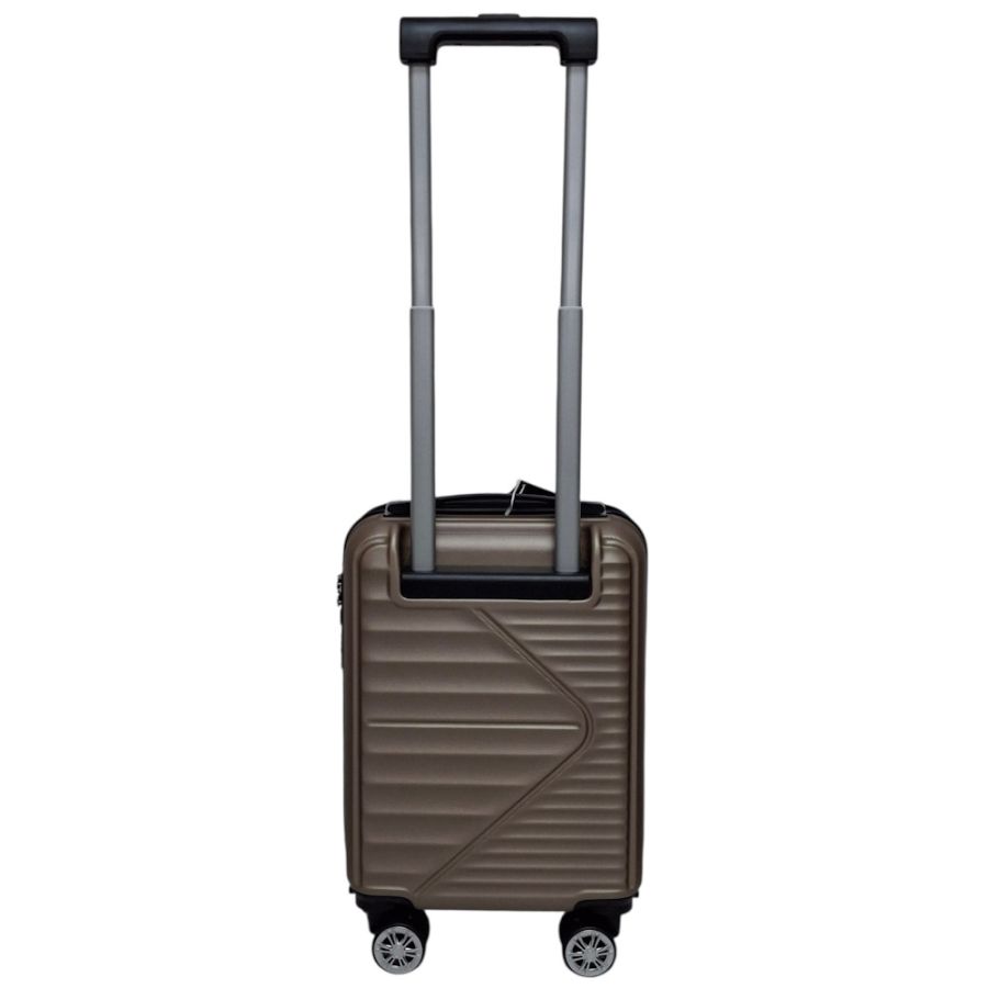 Чемодан Carbon 66101 маленький для ручной клади мини XS 40x30x20 см ABS-пластик Шампань