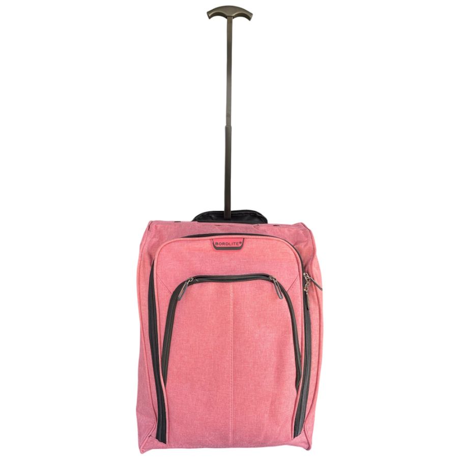 Чемодан Bordlite JBTB 54 50x35x20 см полиэстер Розовый
